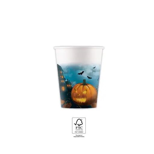 Halloween Sensations paper cup 8 pcs 200 ml FSC