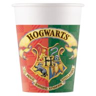 Harry Potter Hogwarts Houses paper cup 8 pcs 200 ml FSC