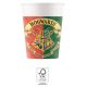 Harry Potter Hogwarts Houses paper cup 8 pcs 200 ml FSC