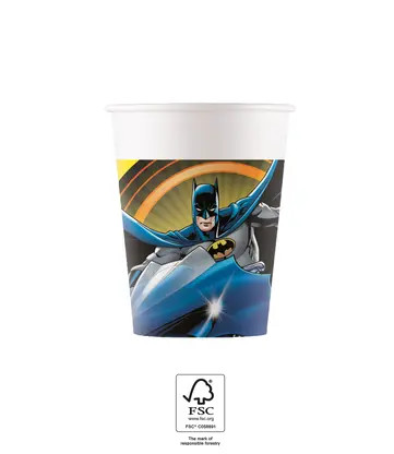 Batman Rogue Rage Cup Paper (8 pieces) 200 ml FSC