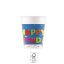Happy Birthday Kokliko Happy Birthday paper cup 8 pcs 200 ml FSC