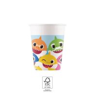 Baby Shark Fun in the Sun paper cup 8 pcs 200 ml FSC