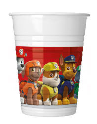 Paw Patrol Ready For Action plastic cup 8 pcs 200 ml
