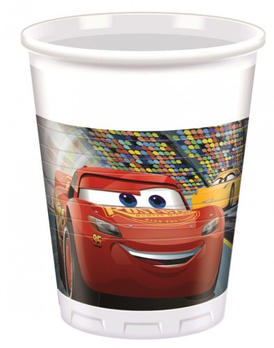 Disney Cars Arena Race plastic cup 8 pcs 200 ml