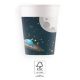 Space Rocket Space paper cup 8 pcs 200 ml FSC