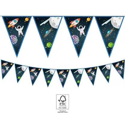 Space Rocket Space bunting FSC 2.3 m