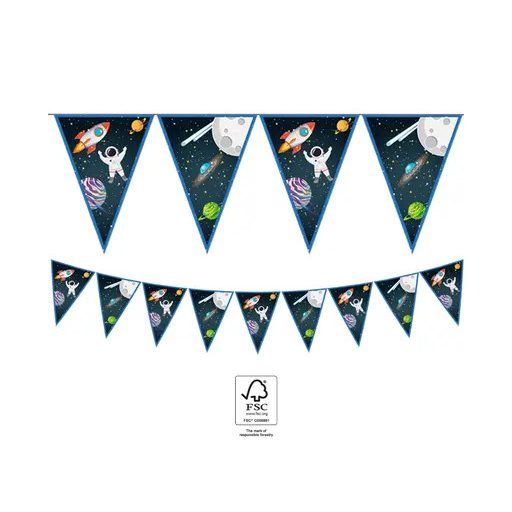 Space Rocket Space bunting FSC 2.3 m