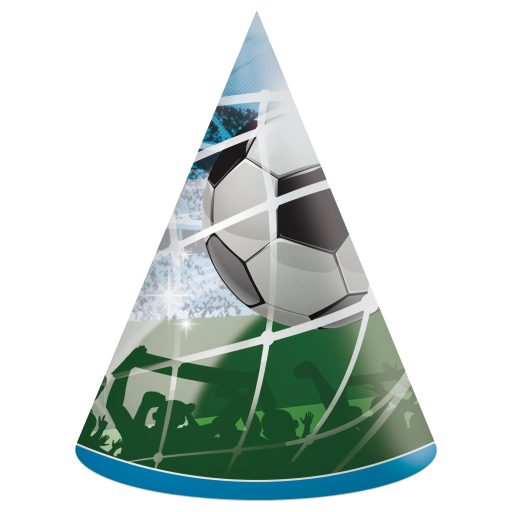 Football Soccer Fans party hat, shako 6 pcs FSC