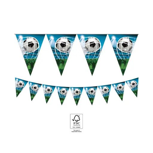 Football Soccer Fans flag garland FSC 2.3 m