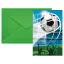 Football Soccer Fans party invitation 6 pcs FSC