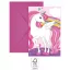 Unicorn Rainbow Colors party invitation 6 pcs FSC