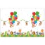 Jungle Balloons plastic tablecloth 120x180 cm
