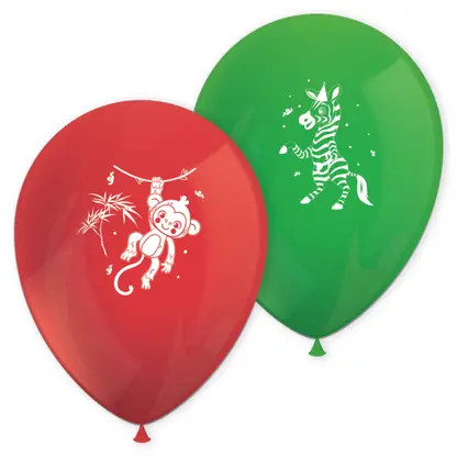 Jungle Balloons air-balloon, balloon 8 pieces