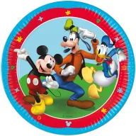 Disney Mickey  Rock the House paper plate 8 pcs 23 cm FSC