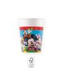 Disney Mickey Rock the House Cup Paper (8 pieces) 200 ml FSC