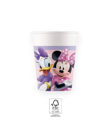 Disney Minnie Junior Cup Paper (8 pieces) 200 ml FSC