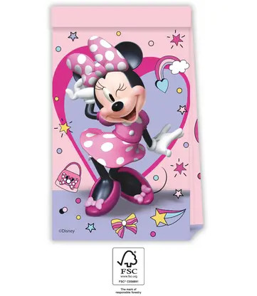 Disney Minnie junior paper bag 4 pcs FSC