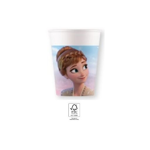 Disney Frozen Wind  paper cup pack of 8, 200 ml, FSC