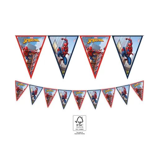 Spiderman Crime Fighter flag banner FSC 2.3 m