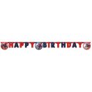 Spiderman Crime Fighter Happy Birthday Banner FSC 2 m