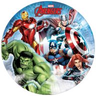Avengers Infinity Stones 8-pack paper plates 23 cm FSC
