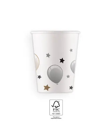 Birthday Milestone Paper Cups