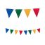 Colour Multicolor flag garland FSC 2.3 m