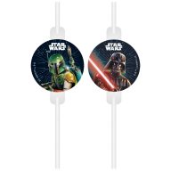Star Wars Galaxy paper straw, set of 4 FSC