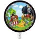 Pirate Island paper plate 8 pcs 23 cm FSC