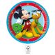 Disney Mickey Rock the House paper plate 8 pcs 20 cm FSC