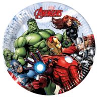 Avengers Infinity Stones paper plate set of 8, 20 cm, FSC