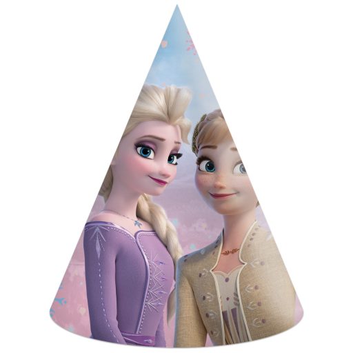 Disney Frozen Wind  party hat, shako 6 pcs FSC