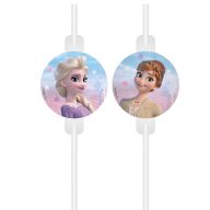 Disney Frozen Wind  paper straw, set of 4 pcs FSC