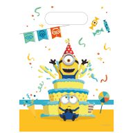 Minions The Rise of Gru gift bag set of 6