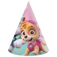 Paw Patrol Skye and Everest party hat, shako 6 pcs FSC