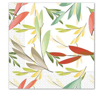 Branches and Leaves Napkin (20 pieces) 33x33 cm