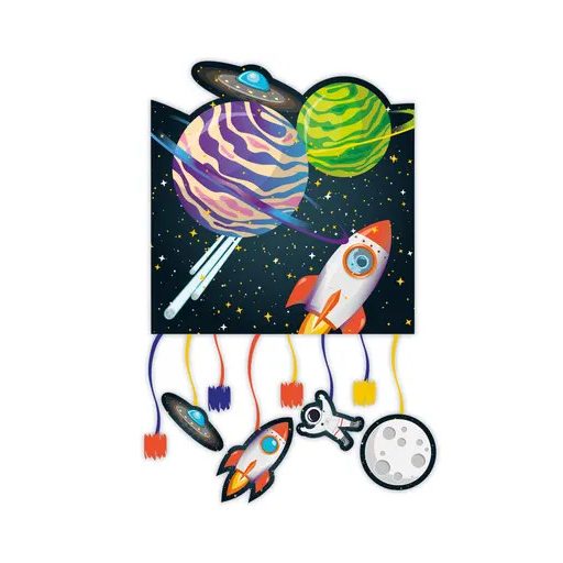Space Rocket Space pinata