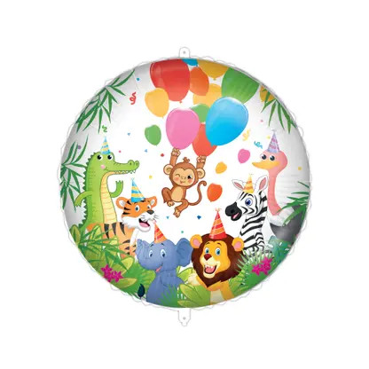 Jungle Balloons foil balloon 46 cm