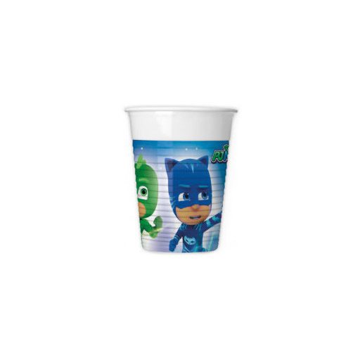 PJ Masks Trio plastic cup set of 8 200 ml
