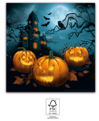 Halloween Sensations napkin 20 pcs 33x33 cm FSC
