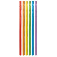Colour Multicolor plastic straw, set of 6