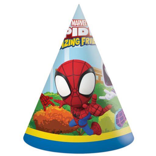 Spiderman Spidey  party hat, shako 6 pcs FSC