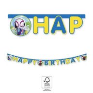 Spiderman Spidey  Happy Birthday Sign FSC 2 m