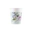 Butterfly Turquoise paper cup 8 pcs 200 ml