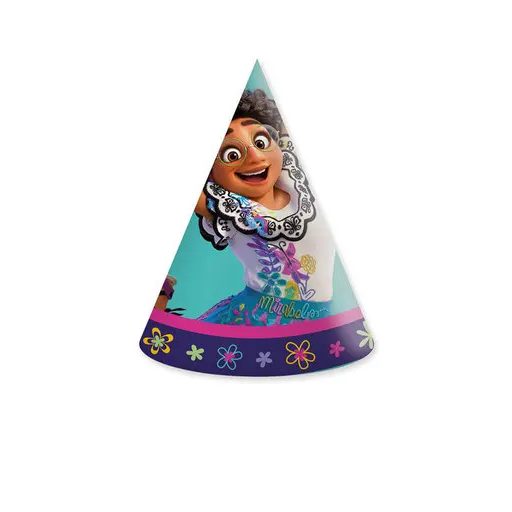 Disney Encanto Flower party hat, shako 6 pcs FSC