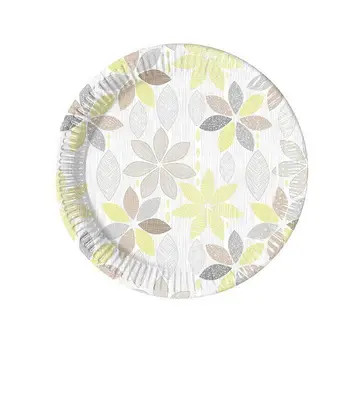 Foliage Paper Plate (8 pieces) 20 cm