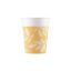 Flower Orange Leaves Leaf paper cup 8 pcs 200 ml