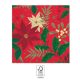 Holly Poinsettia Napkin (20 pieces) 33x33 cm FSC