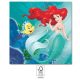 Disney Princess Ariel Napkin (20 pieces) 33x33 cm