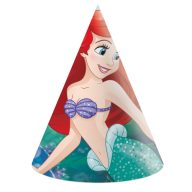 Disney Princess Ariel Curious Party Hat, Tricorn 6 pcs FSC